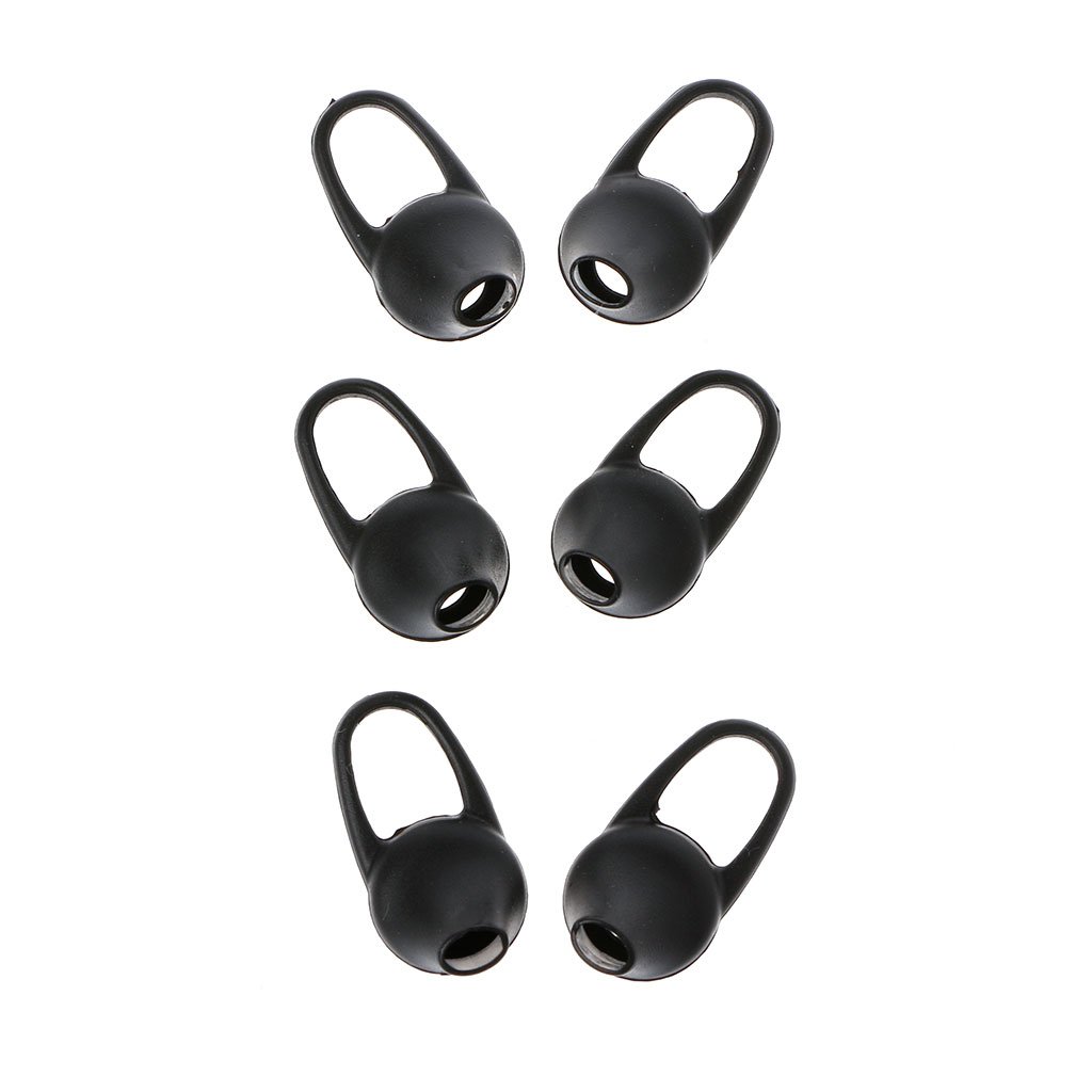 chenpaif Earbuds Cover,6Pcs Silicone In-Ear Bluetooth Earphone Earbud Tips Headset Earplug Cushion Cover