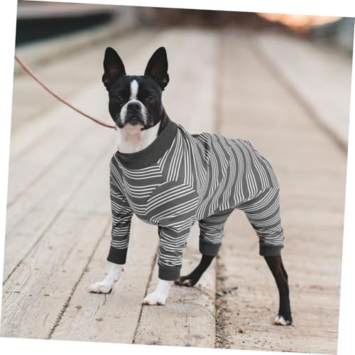 Combinaison de récupération pour chien à manches longues protégeant les plaies - 6