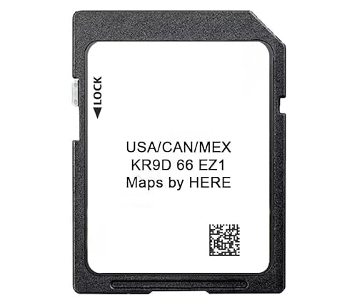 2025 CX-30/CX-50/CX-70/3および2024 MX-5 ナビゲーションSDカード USA/CAN/MEX。