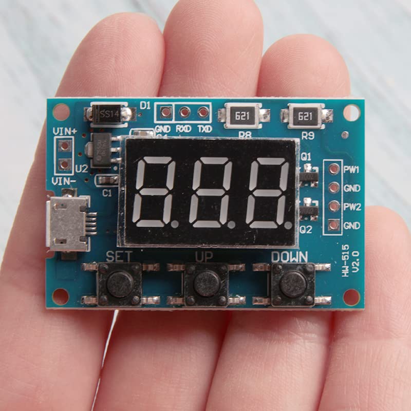 Image of Acxico 2Pcs 2-Channel 5V PWM Pulse /Square Wave Generator Module 1Hz-150KHz Frequency