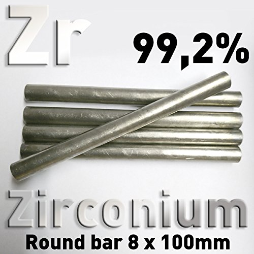 CAS 7440-67-7 Zirconium, anodo cilindrico di