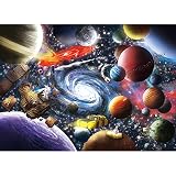 little tigger Rompecabezas para adultos 1000 piezas universo cielo estrellado rompecabezas DIY familia diversión 1000 piezas juego
