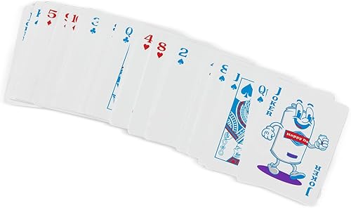 Miniatura 2 de Happy Dad x Death Row - Juego de cartas de plástico impermeable para cartas de póquer, noche de juegos de cartas, portón trasero, playa, fiesta en