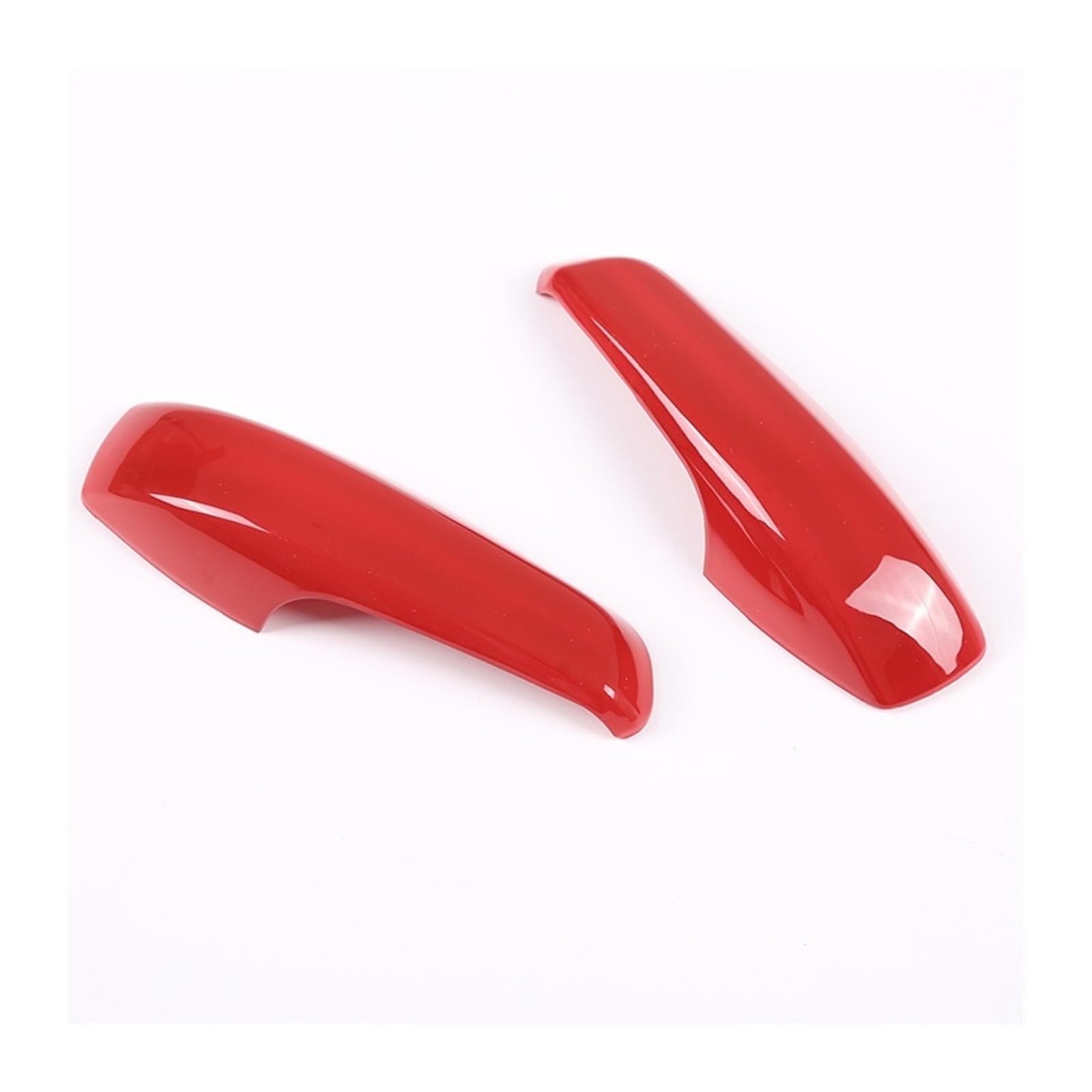 FANGZIQF Inner Door Pull Handles Car Interior Door Armrest Handle Cover Trim Bowl Frame Stickers for Smart for Fortwo 451 2009-2014(Inner Handle-Red)