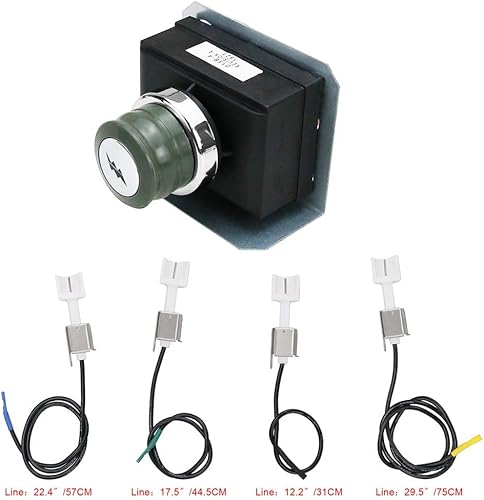 Miniatura 4 de Uniflasy 1836-13 7629 Kit de encendido de parrilla para parrillas de gas Weber Genesis 330 con control frontal (2011 - más nuevo), kit de encendido