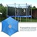 SRJUSV Trampoline Tent 6/8/10/12/14 Feet Outdoor Trampoline Shade Sun Cover 6 Poles Waterproof Trampoline Canopy Rainproof Tent Cover(8 Feet)