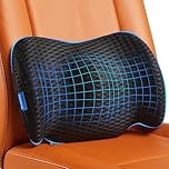 Niceeday Lumbar Support Pillow for Car Memory Foam Back Cushion, Car Seat Lumbar Support for Driving Seat, Office Chair Back Support for Daily Commuters, Long-Haul Drivers