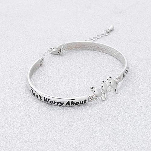 SEIRAA Three Little Birds Jewelry Encouragement Friendship Gifts Bangle Inspirational Gifts (Three Little Birds bracelet) - Image 4
