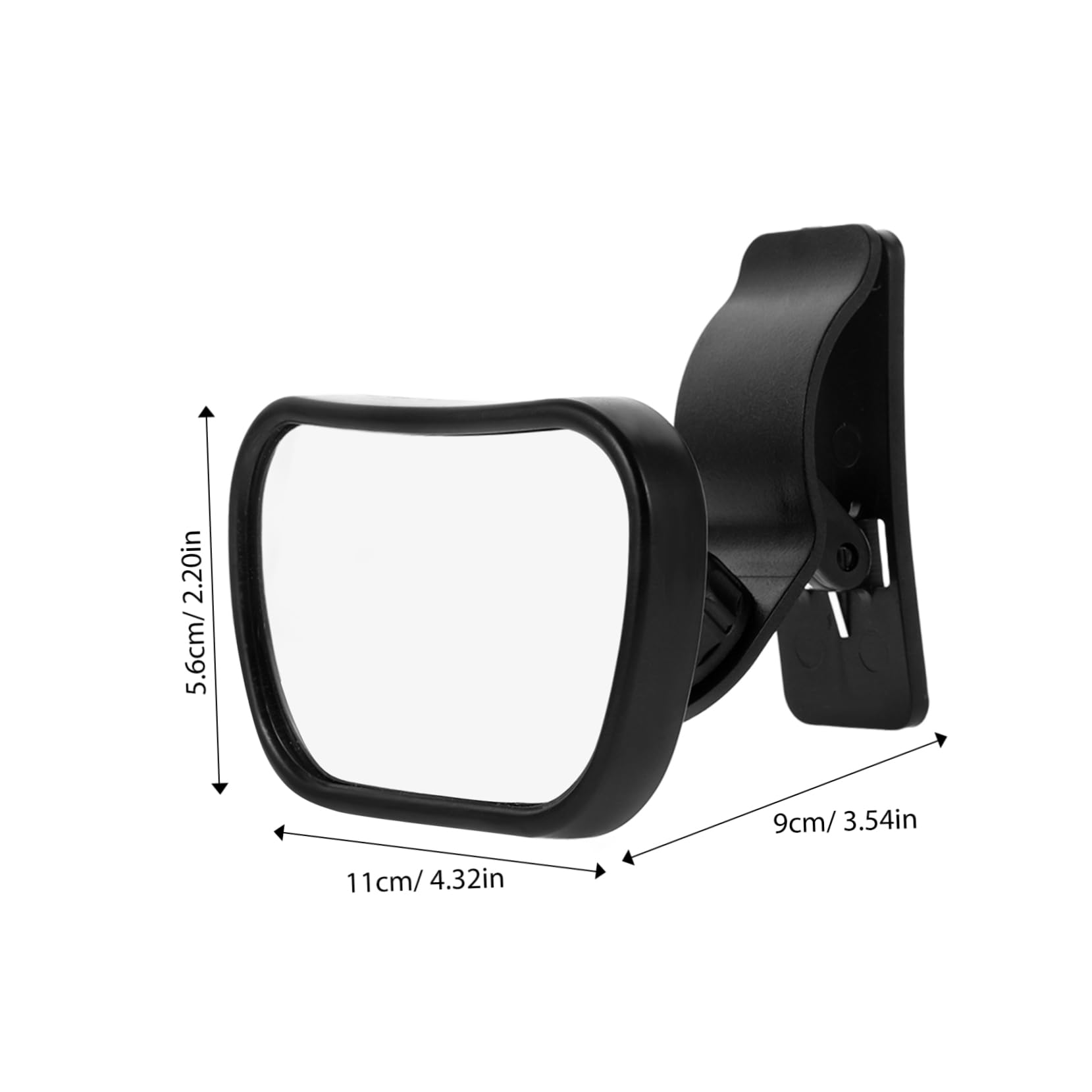 Toyvian 5 Pezzi Specchietto Retrovisore Auto Regolabile per Osservare Sicurezza per Sedili Posteriori Campo Visivo e Facile Installazione