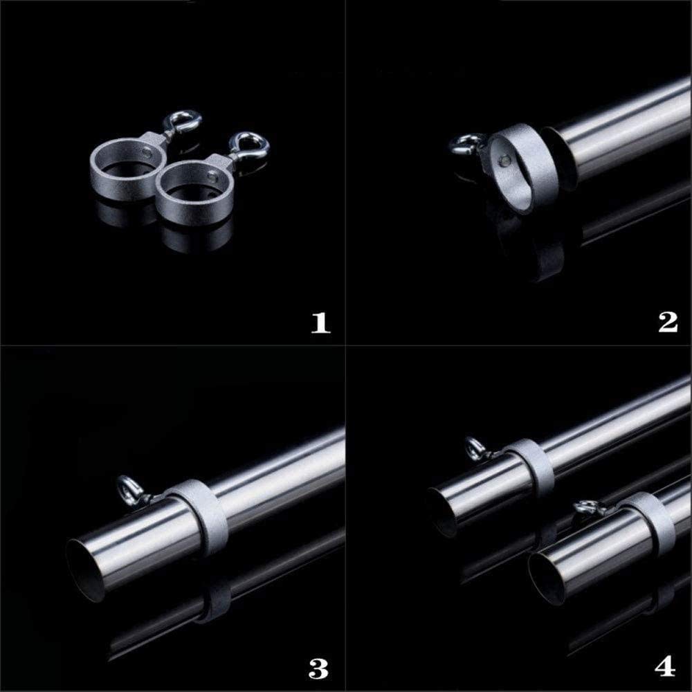 Set Sadomaso Trasparente Erotico Manette Collare Guinzaglio Reggi Tacco BONDAGE - Foto 4