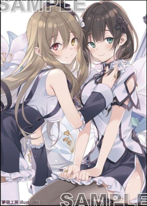 アサルトリリィ　王雨嘉　郭神琳　スリーブ　2種セット アサルトリリィ 郭神琳 王雨嘉 プレイマット スリーブセット