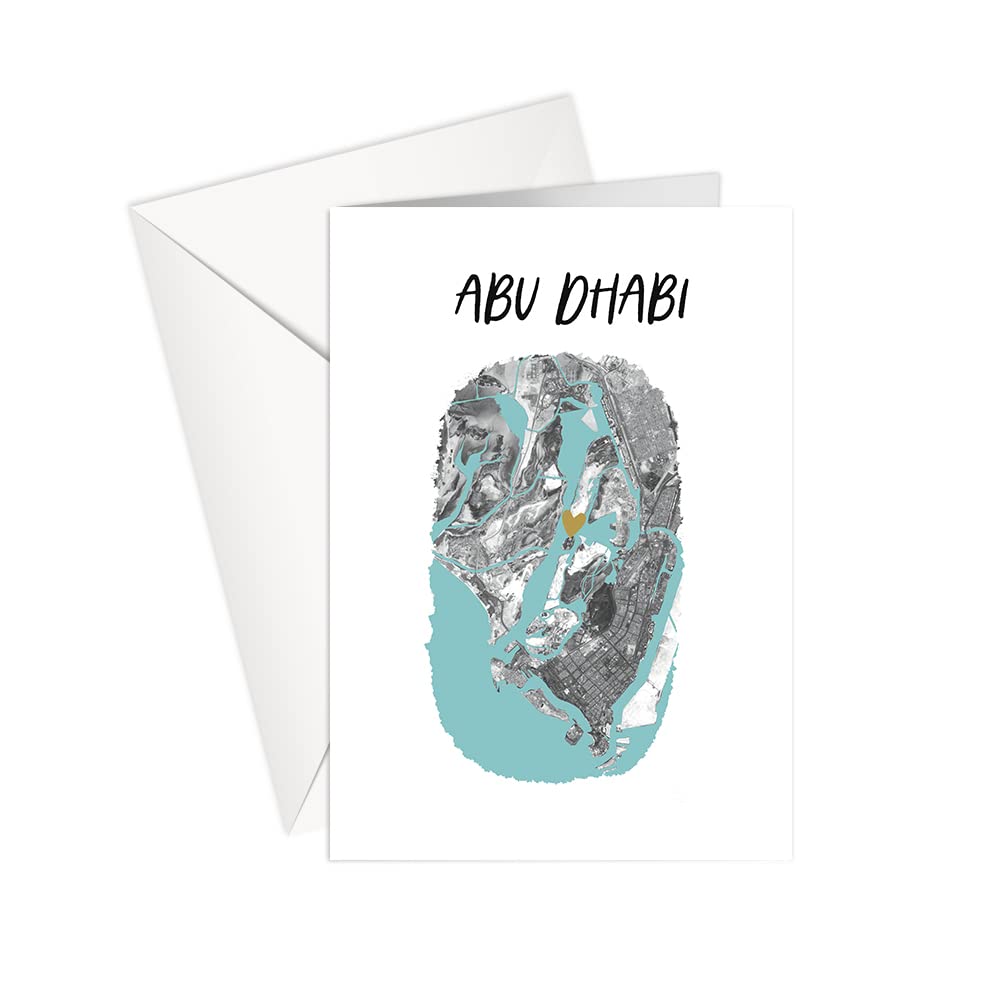Share the Love Greeting Card - General | UAE CARD | ABU DHABI | P174 | (Standard A5)