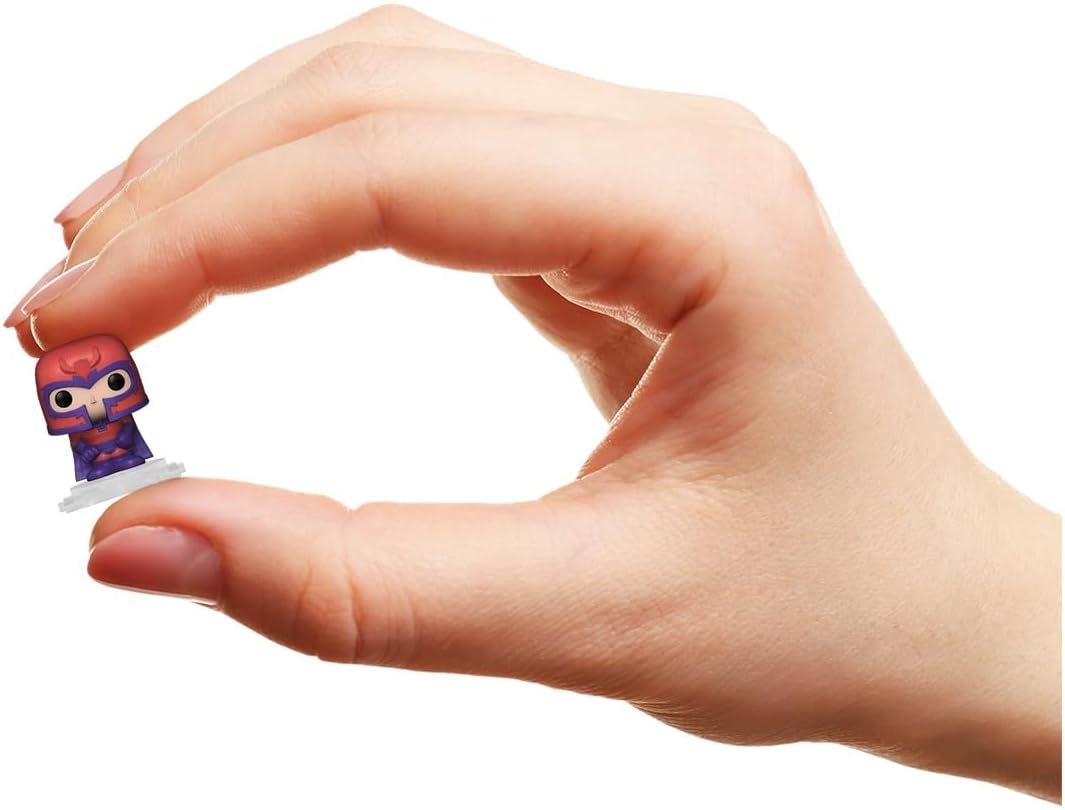 Funko Pop! Bitty: X-Men - Magneto, Scarlet Witch, Quicksilver, and Mystique - 0.9 Inch (2.2 Cm) - Anime Collectable - Gift Idea - Stackable Display Shelf Included - Image 3