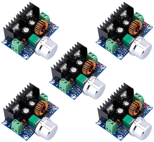 Image of Shockley XL4016E1 DC-DC 4-40V to DC 1.2-36V 8A Buck Converter Voltage Regulator 36V 24V 12V to 5V Step Down Converter Power Module (XL4016-5 Piece)