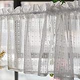 [MULTI-USAGE] : Protection de la vie privée, élégante et privée, peut bloquer beaucoup de lumière naturelle et en même temps protéger la vie privée. Ce type de tissu a une bonne perméabilité et la lumière du soleil est douce à travers les rideaux. La lumière douce rendra toute la pièce chaleureuse.