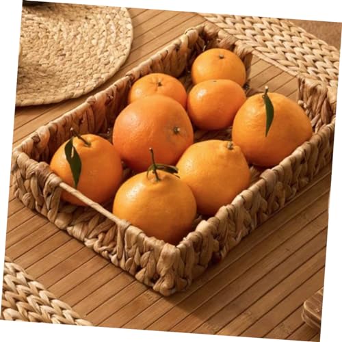 Cestas para organizar el baño y la cocina hechas de paja natural artesanal 7