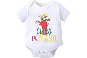 My First Cinco De Mayo Baby Boy Girl Bodysuit