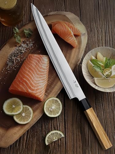 HOSHANHO Sushi Knife Sashimi Knife Yanagiba Knife - Thumbnail 4