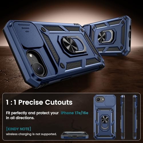 Coque iPhone 16e avec protecteur d'écran et protection caméra amovible - 7
