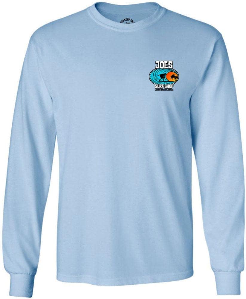 Joe's Surf Shop Men's Graphic Long Sleeve Cotton Tees in Regular Big & Tall