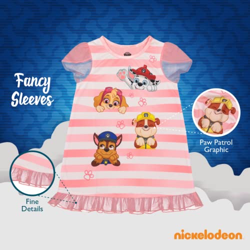 Nickelodeon Girls' Nightgown, Soft & Cute Pajamas for Kids4