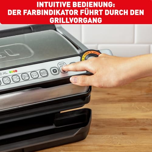 Tefal OptiGrill+ XL Kontaktgrill, 9 Programme, manueller Modus – Ansicht 3