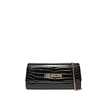 Love Moschino, BORSA A SPALLA Donna, Nero, Taglia unica