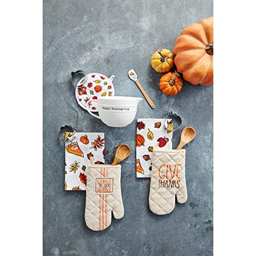 Set de 4 Tazones para Mezclar Mud Pie Blanco 10" x 5.3" miniatura 3