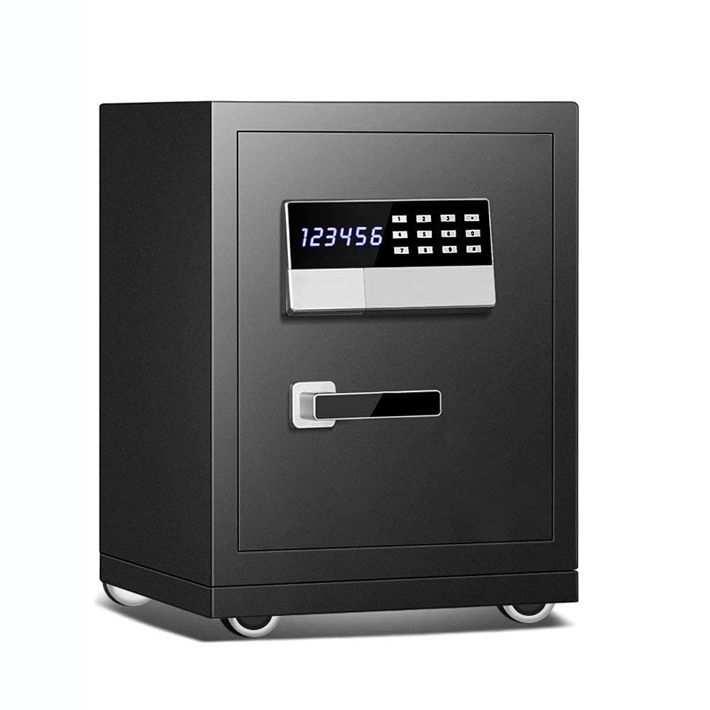 Cajas de Seguridad con Teclado para Dinero, Caja Fuerte de Acero Digital con Cerradura, Llaves de Emergencia para Caja Fuerte de Negocios para el hogar y la Oficina