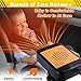 Car Heater 12V 200W Portable Heaters for Vehicle,2-in-1 Heating/Cooling Fan,Plug in Car Heater for Cigarette Lighter,360° Rotatable Defogger for Car Windshield for Car, RV, SUV (Orange)