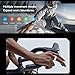 Yechiry Smart for Time Management, Steps Notification and Fitness Tracking with Touch Screen, Multiple Sports Modes, IP68 Water Proof for Climbing, Cycling (Size 8: Approx. 18.1mm /