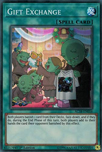 Amazon.com: Yu-Gi-Oh! - Gift Exchange - AC18-EN016 - Advent Calendar 2018-1st  Edition