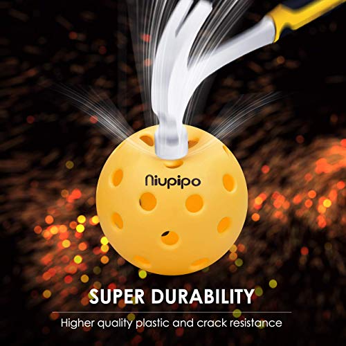 Niupipo Pickleball Paddles Set With Indoor And Outdoor Pickleball Balls thumb #6