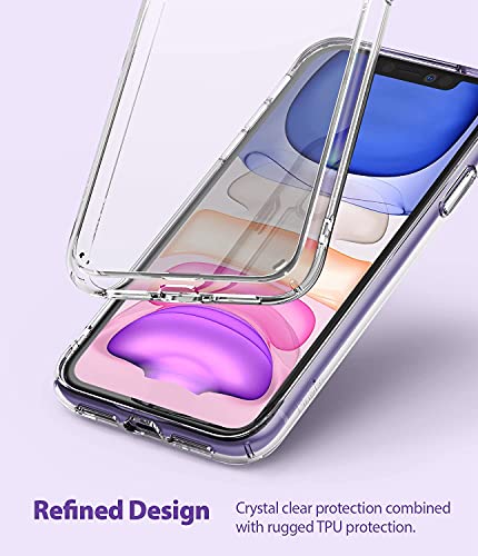 Coque iPhone 11 Ringke étui transparent rigide anti rayures - 4