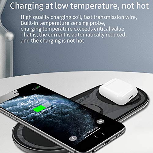 Carregador sem fio X399 3 em 1 celular + Watch + fone de ouvido BT de carregamento 15W de carregamen
