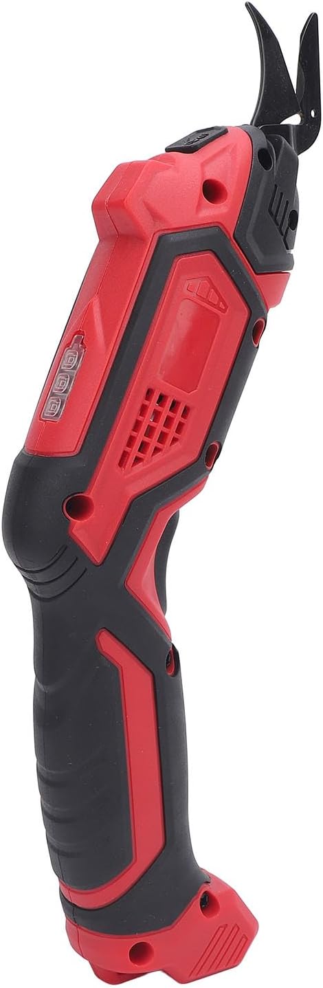 Electric Mini Fabric Cutter, Handheld Cordless Electric Scissors with Tungsten Steel Blades, for Cutting Fabrics, Carpets, Leather, and More, Rechargeable Fabric Cutter with LED