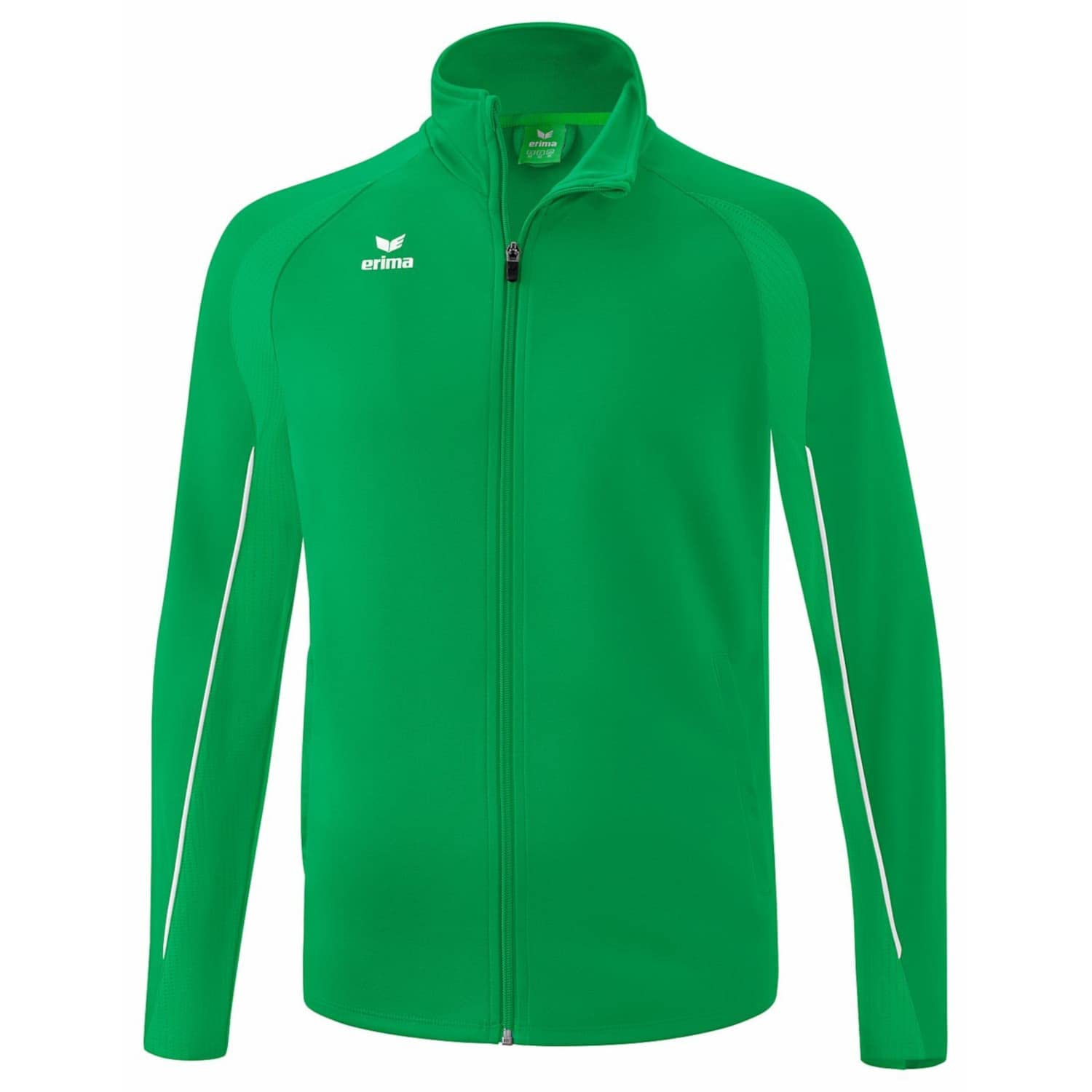 Erima Unisex Kid's Liga Star Polyester Training Jacket, Emerald/White, 152
