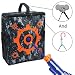 Junpro Target Pouch Storage Carry Equipment Bag with 2PCS Hooks for Nerf Guns Darts N-Strike Elite / Mega / Rival Series