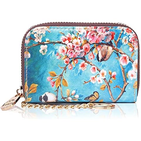 APHISON Funda para tarjetas de crédito con bloqueo RFID para mujer Cover