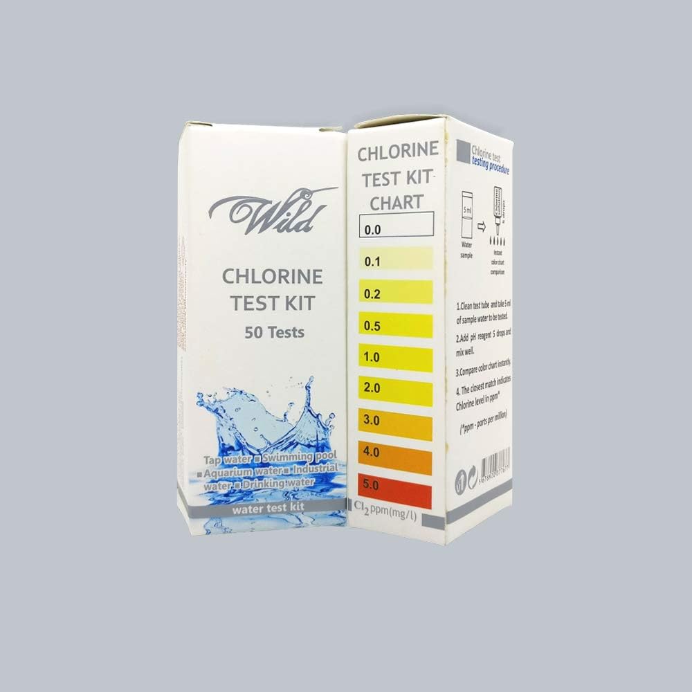 Chlorine Test Kit, 34 g, 1 Piece