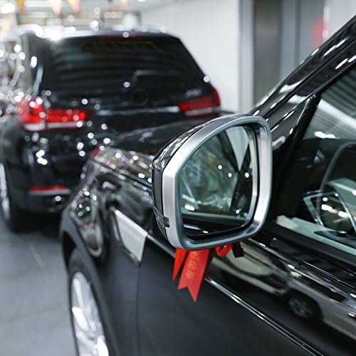 for Land Rover Discovery 5 (L462) 2017 2018 2019 S Car Accessories Matte Rear View Mirror Trim Rain Eyebrow Shelter Decor Trims 2PCS