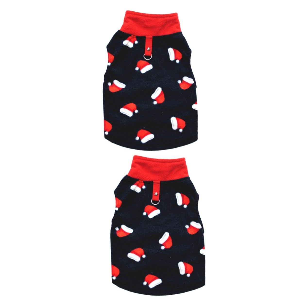 HMJGDHX 2 Pezzi Prodotti per Animali Domestici Vestiti Caldi per Cani Bomboniere Natalizie per Cani Vestiti Natalizi per Animali Domestici Maglione per Cani Renna di Natale per Animali Costume Cosplay
