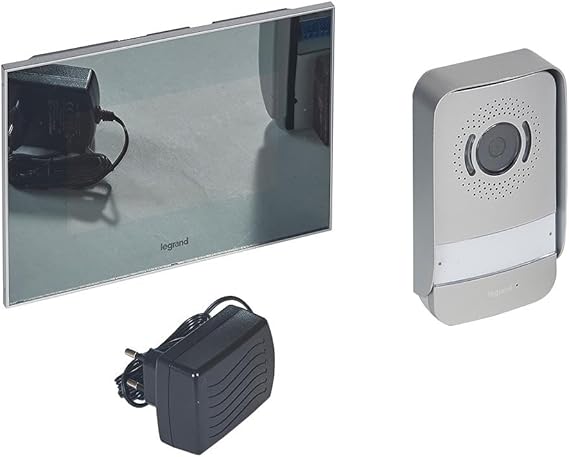 Legrand - Kit portier visiophone avec interphone et écran miroir 7pouces
