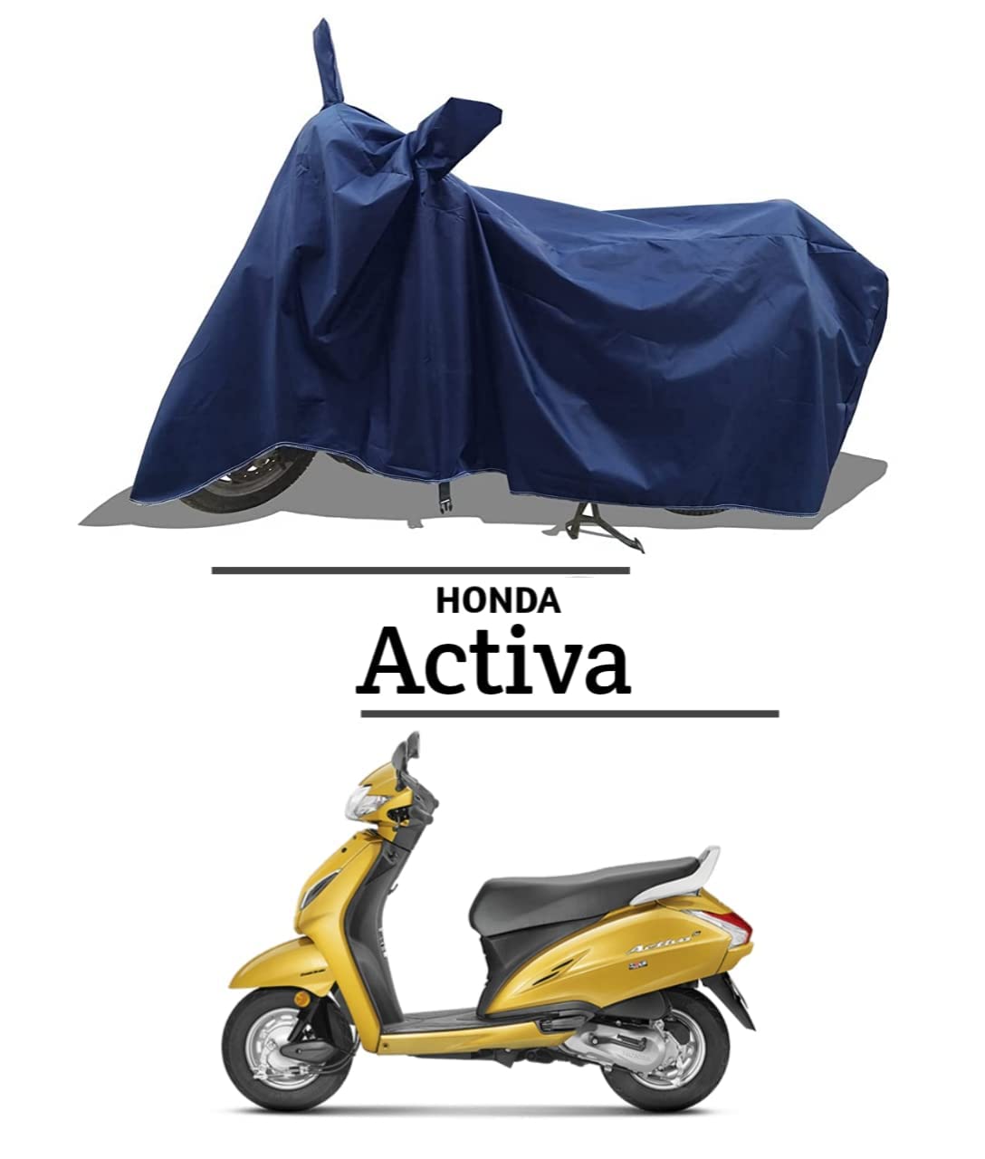 Nishi® Bike-scooty Two Wheeler Body Cover for Honda Activa 125, 3G,4G,5G,6G,Duo,Grazia/TVS Jupiter,NTORQ125,Pep Plus,Zest/Hero Pleasure Plus,Maestro Edge,Destiny125. (Navy Blue) Nishi® Bike-scooty Two Wheeler Body Cover for Honda Activa 125, 3G,4G,5G,6G,Duo,Grazia/TVS Jupiter,NTORQ125,Pep Plus,Zest/Hero Pleasure Plus,Maestro Edge,Destiny125. (Navy Blue)