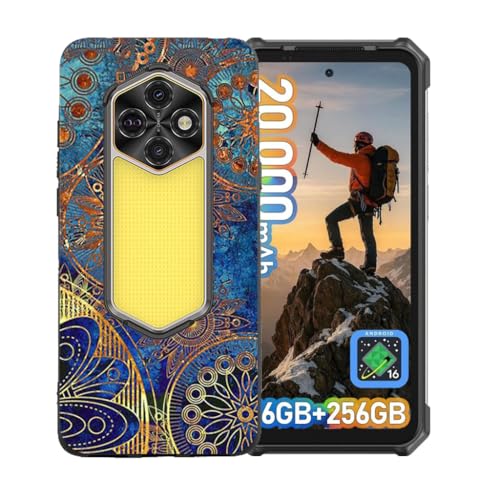 LCEHTOGYE �K�p Ulefone RugKing 5 Pro�p�P�[�X�A�K�p Ulefone RugKing 5 Pro (6,78")�ƌ݊����̂��钴���^�u���b�N�\�t�gTPU�V���R���Q���P�[�X�ی�J�o�[ - BST10