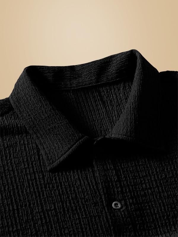 Image of Tee Projekt Textured Shirts for Men || Casual Shirt for Men || Comfortable and Stylish for Every Wardrobe