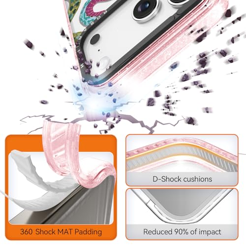 Funda para iPhone 17 Pro Max compatible con MagSafe a prueba de golpes 5
