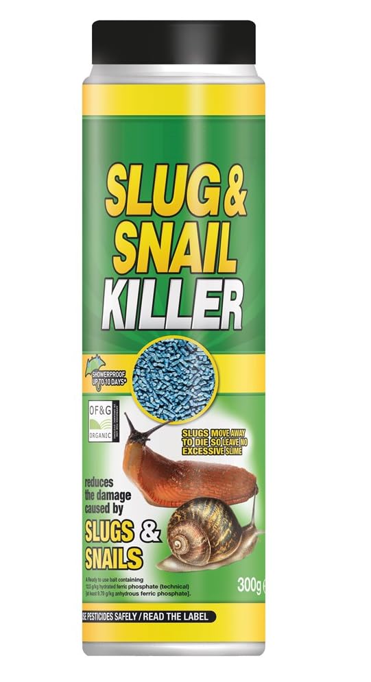 SLUG & SNAIL KILLER POWDER - Indoor Outdoor Garden Slug Snail Repellent Control - Killer Slug Pellet - Non-toxic Weather-Resistant Slug Bait - Long Lasting Slug Barrier Anti Slug