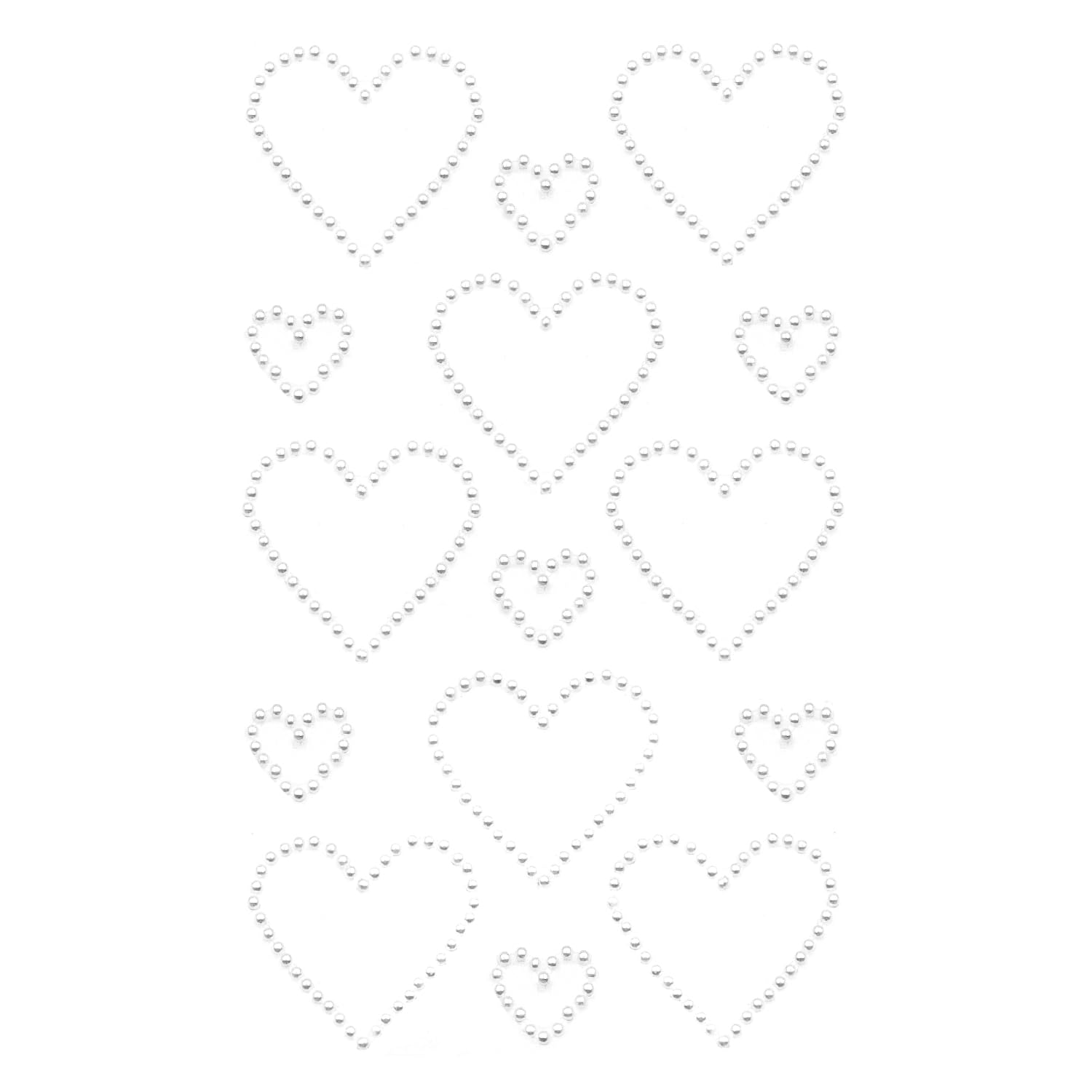 Lot De 50 Petits Autocollants Miroir En Forme De Cœur Pour Loisirs Créatifs Et Collimage, Autocollant Miroir En Acrylique En Forme De Cœurs