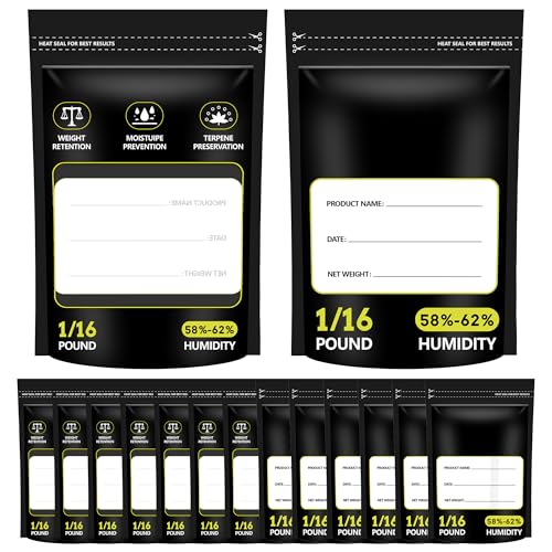 15 Pack 1 Ounce Terpene Curing and storage Bags